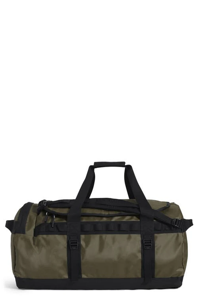 The North Face Base Camp Water Resistant Medium Duffle in New Taupe Green/Tnf Black at Nordstrom