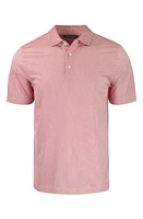 Cutter & Buck Symmetry Micropattern Performance Recycled Polyester Blend Polo at Nordstrom,