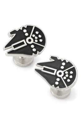 Cufflinks, Inc. Millenium Falcon Cuff Links in Black at Nordstrom