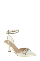 bcbg Ildy Pointed Toe Pump Bright White Neoprene at Nordstrom,