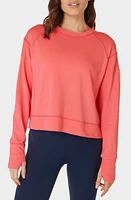 Sweaty Betty After Class Cotton Blend Crop Sweatshirt at Nordstrom,