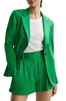 Reiss Sofie One-Button Blazer in Green at Nordstrom, Size 8 Us