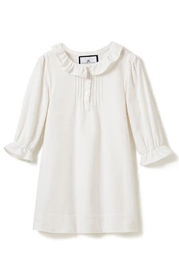 Petite Plume Kids' Victoria Nightgown White at Nordstrom,