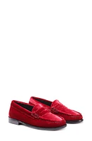 G. H.BASS Whitney Velvet Penny Loafer at Nordstrom,