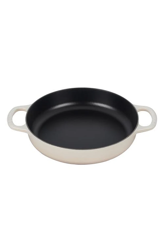 Le Creuset Signature Enamel Cast Iron Everyday Pan in Meringue at Nordstrom, Size 11 In