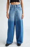 Dion Lee Faded Baggy Jeans American Blue at Nordstrom,