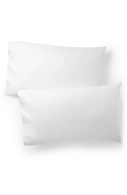 Ralph Lauren Lovan Set of 2 Organic Cotton Jacquard Pillowcases in Studio White at Nordstrom