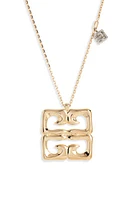 Givenchy 4G Liquid Pendant Necklace in Golden Yellow at Nordstrom