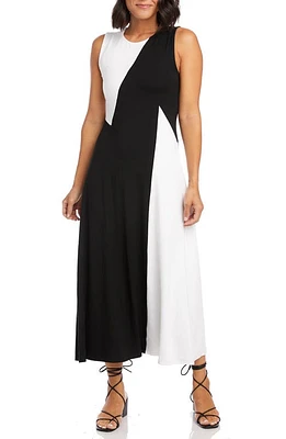 Karen Kane Sleeveless Colorblock Maxi Dress Bww at Nordstrom,