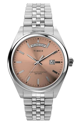 Timex Legacy Bracelet Watch, 41mm in Stainless Steel at Nordstrom