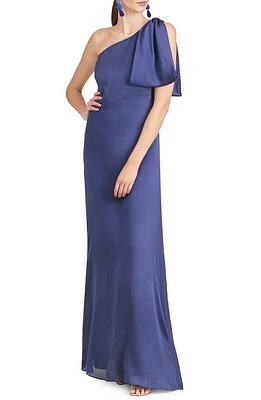 Sachin & Babi Chelsea One-Shoulder Gown Deep Cobalt at Nordstrom,