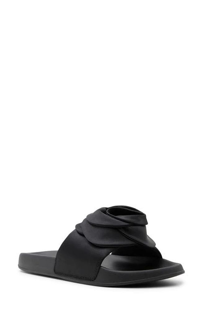 Ted Baker London Ally Rose Slide Sandal Black at Nordstrom,