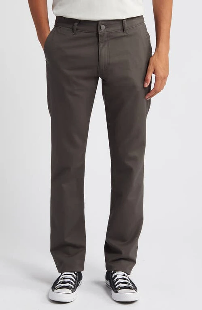 DL1961 Ivan Slim Fit Twill Pants Dark Grey (Twill) at Nordstrom, X