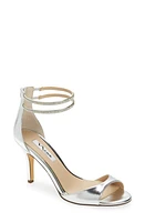 Nina Viktora Ankle Strap Sandal Metal at Nordstrom,