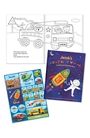 I See Me! '1-2-3 Blast Off With Me' Personalized Coloring Book & Stickers in Boy at Nordstrom