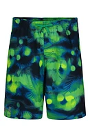 Under Armour Kids' Tropical Flare Volley Swim Trunks Vapor Green at