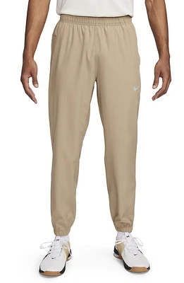 Nike Dri-FIT Tapered Versatile Pants in Khaki/Black/Silver at Nordstrom, Size X-Large