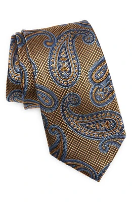 Nordstrom Paisley Silk Tie in Yellow at Nordstrom