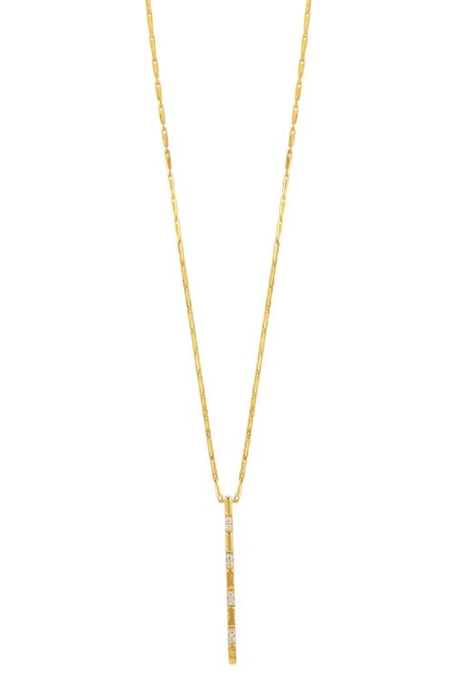 Bony Levy Cleo Diamond Pendant Necklace in 18K Yellow Gold at Nordstrom