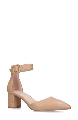 Kurt Geiger London Burlington Ankle Strap Pump in Camel at Nordstrom, Size 8.5Us