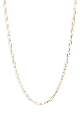 Bony Levy 14K Gold Link Chain Necklace in Gold at Nordstrom