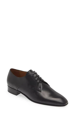 The Row Kay Plain Toe Derby Black at Nordstrom,