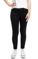 1822 Denim Butter Crop Skinny Jeans Black at Nordstrom,