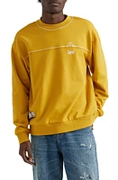 Lee x Basquiat Cotton Graphic Sweatshirt Tawny Olive at Nordstrom,