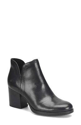 Børn Olivia Block Heel Zip Bootie in Black F/G at Nordstrom, Size 8