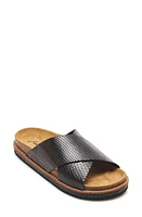 Free People Sidelines Slide Sandal Black at Nordstrom,