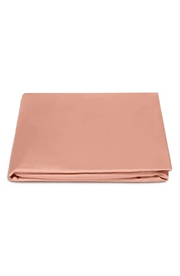 Matouk Talita 615 Thread Count Cotton Sateen Fitted Sheet in Shell at Nordstrom