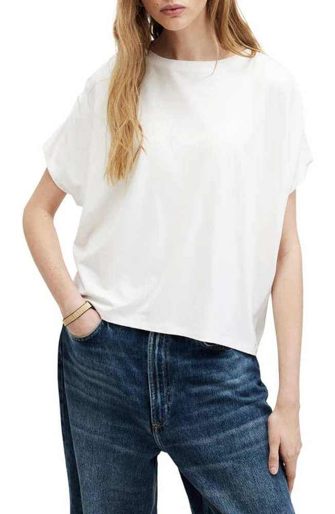 AllSaints Natalie Ruched Shoulder T-Shirt at Nordstrom, Us