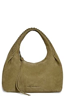 Aimee Kestenberg Aura Leather Top Handle Bag in Soft Olive Nubuck at Nordstrom