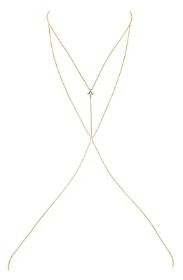 LILI CLASPE Flora Body Chain in Gold at Nordstrom, Size 30