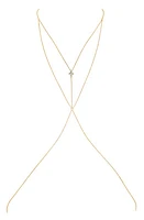 LILI CLASPE Flora Body Chain in Gold at Nordstrom, Size 30