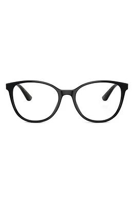 Dolce & Gabbana 54mm Butterfly Optical Glasses in Black at Nordstrom