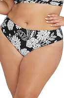 Artesands Monet Curve Fit Bikini Bottoms Black at Nordstrom, Us