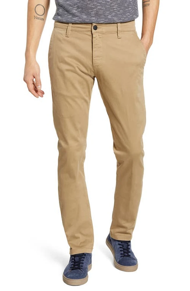 Mavi Jeans Johnny Slim Fit Twill Chino Pants British Khaki at Nordstrom, X