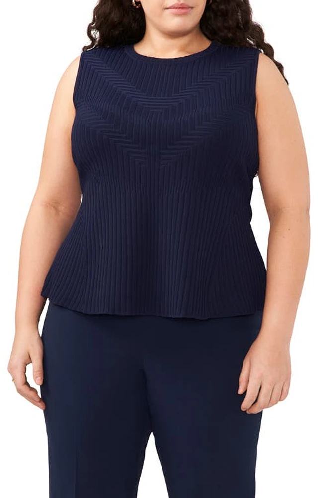 halogen(r) Peplum Rib Tank at Nordstrom,