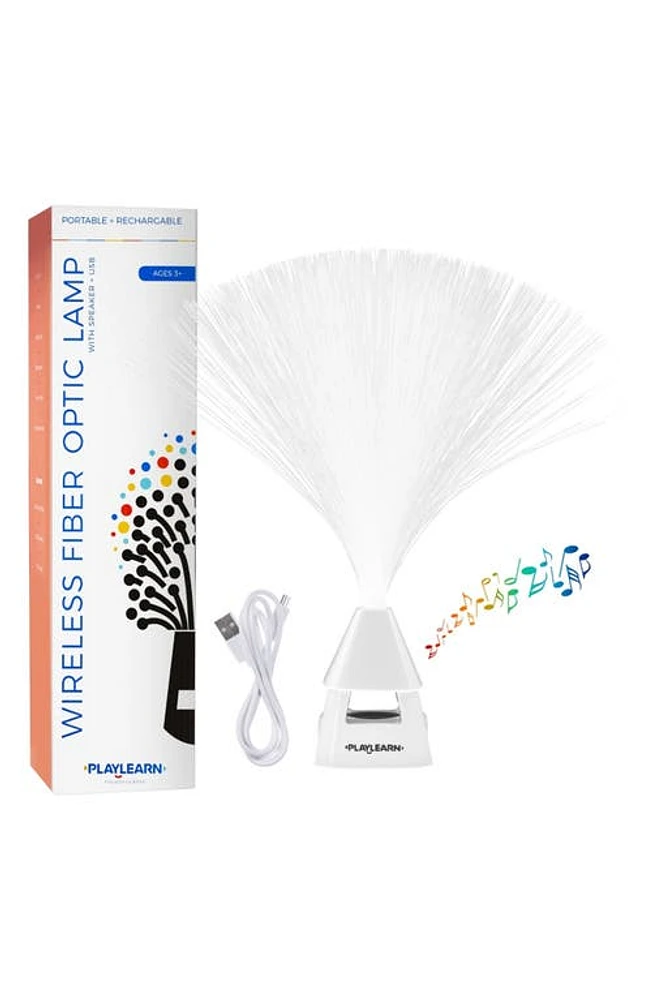 PLAYLEARN Fiber Optic Lamp with Wireless Speaker at Nordstrom