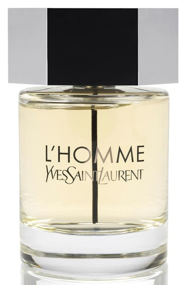 Yves Saint Laurent L'Homme Eau de Toilette Fragrance at Nordstrom, Size 3.3 Oz