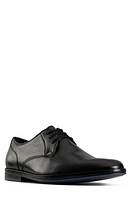 Clarks(r) Citi Stride Plain Toe Derby in Black Combi at Nordstrom, Size 7.5