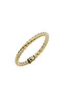 Bony Levy 14K Gold Textured Stacking Ring in Yellow Gold at Nordstrom, Size 6.5