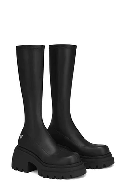 NAKED WOLFE Scar Stretch Platform Boot Black at Nordstrom,