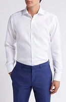 Eton Slim Fit Cavalry Twill Dress Shirt White at Nordstrom