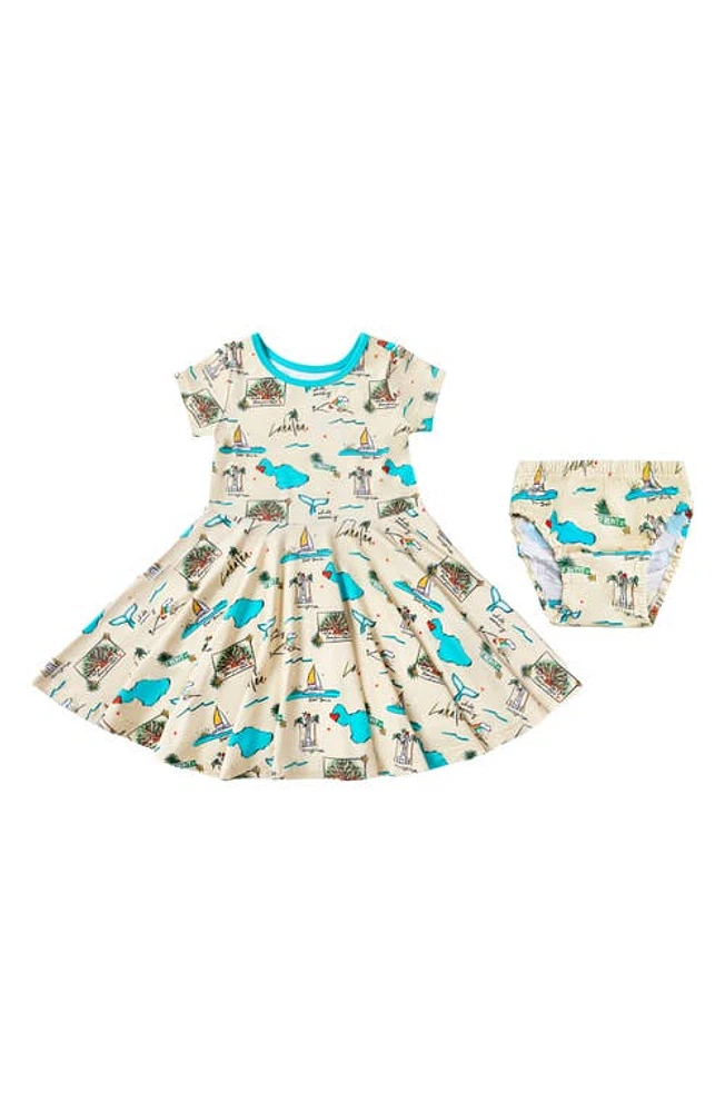 Coco Moon Maui Strong T-Shirt Dress & Bloomers Multi at Nordstrom,