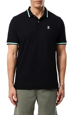 Psycho Bunny Irving Tipped Piqué Polo at Nordstrom,