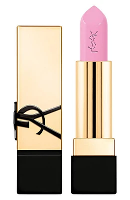 Yves Saint Laurent Rouge Pur Couture Caring Satin Lipstick with Ceramides in Rose Celebration at Nordstrom