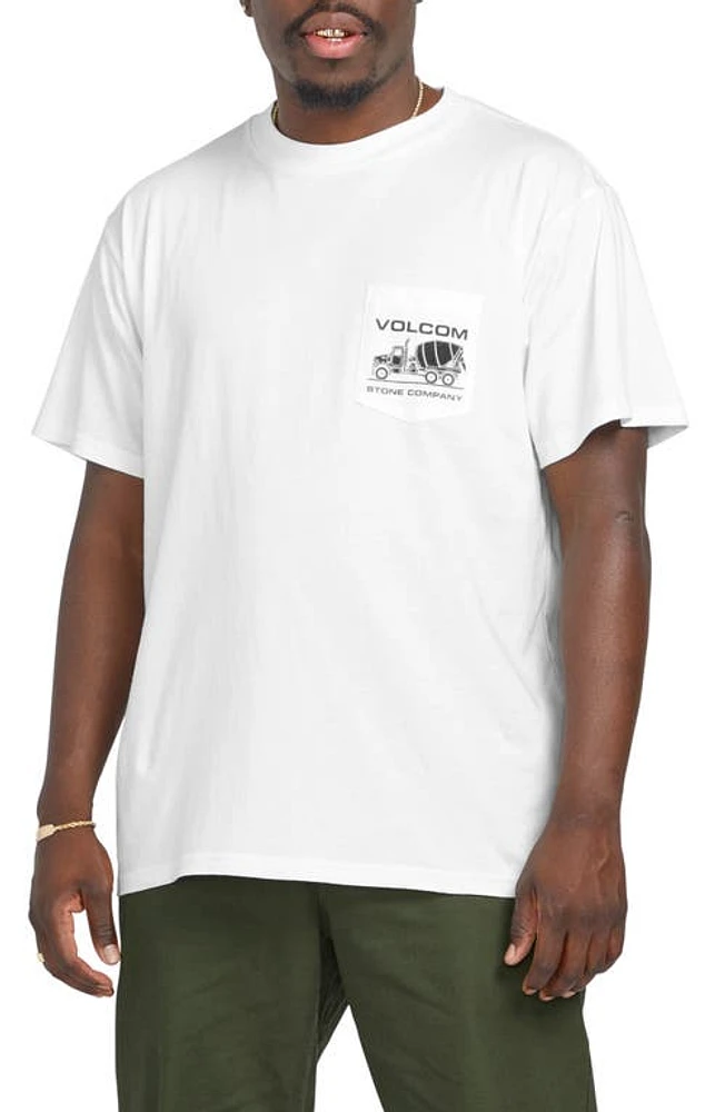 Volcom Skate Vitals Grant Taylor Pocket Graphic T-Shirt White at Nordstrom,