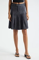 Paloma Wool Lai Pleated Denim Skirt at Nordstrom, Size 10 Us